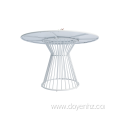 120cm Round Table and Armchairs Set of 5